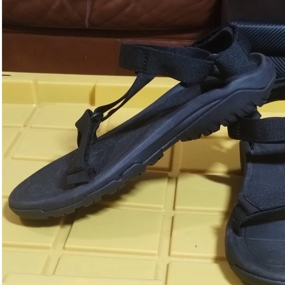 Teva Hurricane XLT2 Mens Sandals Black Sport Hiking Strappy 1019234-BLK Size 11